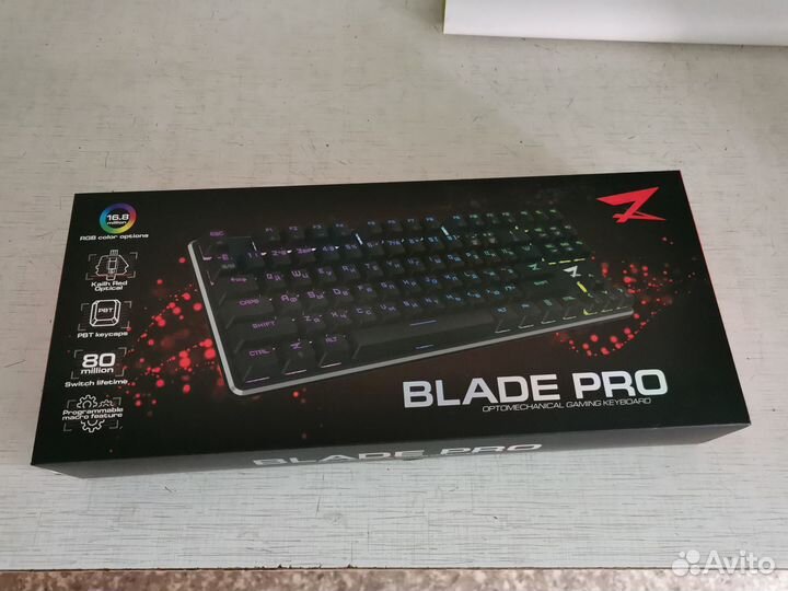 Клавиатура механическая ZET gaming Blade PRO Optic