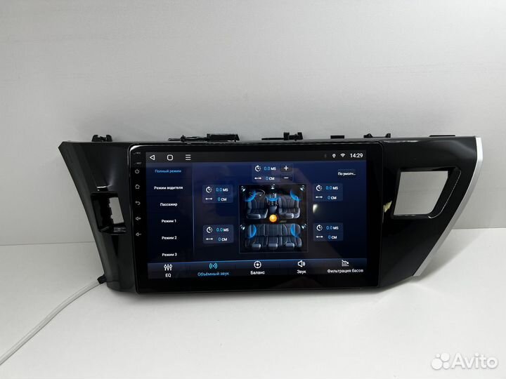Магнитола Android Toyota Corolla 2012 - 2016