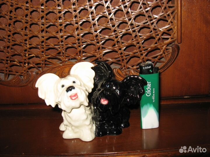 Собачки скульптура Гебель винтаж Goebel