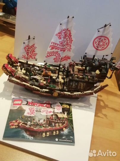 Lego ninjago 70618 корабль новый