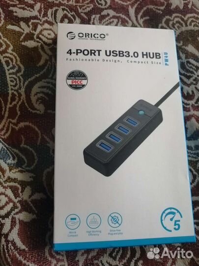 Orico 4 порта USB 3,0 концентратор 5 Гбит/с