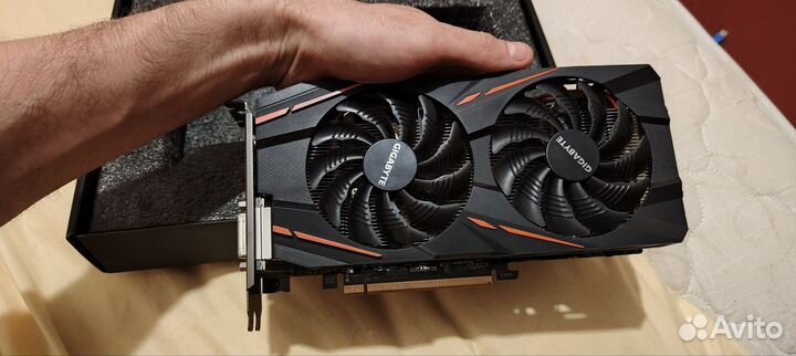 Видеокарта gigabyte rx 480 4gb