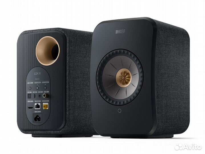 Kef LSX II Carbon Black акустическая система