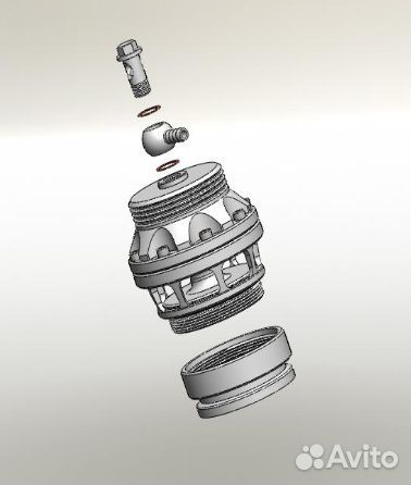 Blow-OFF - Forge style - 50mm (Красный)