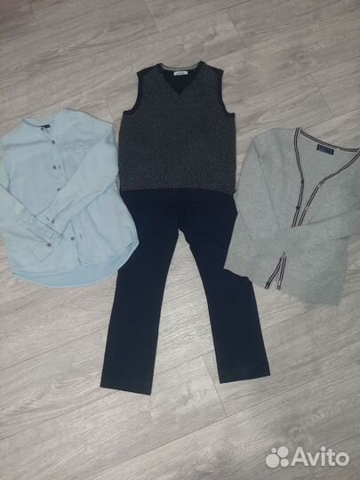 Школьная форма Next 128 + рубашка