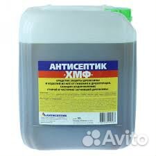 Раствор антисептика хмф 5л