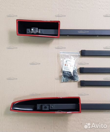 Рейлинги Усиленные с 3 поперечинами LADA Largus