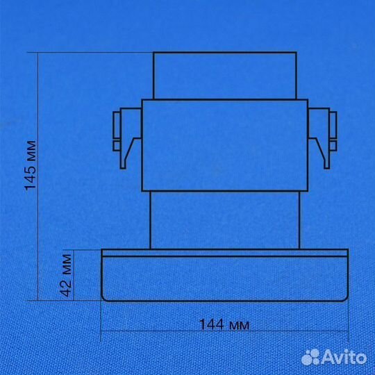 Двигатель моющего пылесоса 1200W YDC11