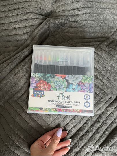 Акварельные маркеры кистевидные