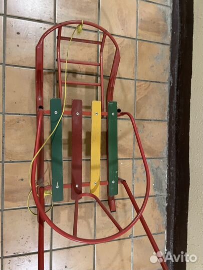 Детские санки с колесами