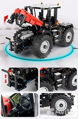 Конструктор Mould King 17020 Трактор фермерский (4