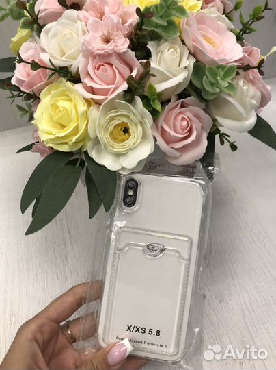 Чехол прозрачный для iPhone X/Xs