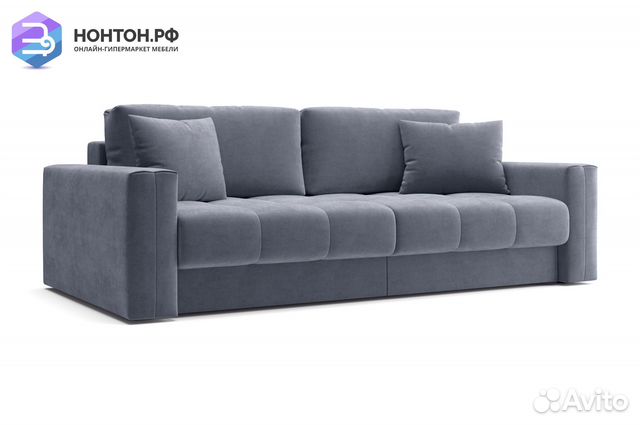 Диван тик-так Монарх темно-серый