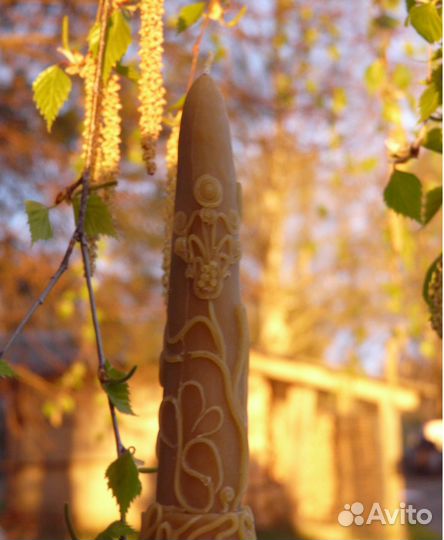 Свечи из пчелиного воска