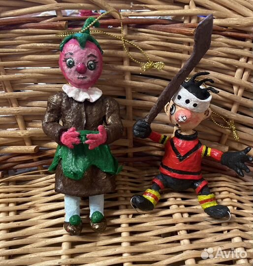 Ватные игрушки