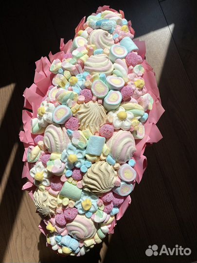 Букет из зефира