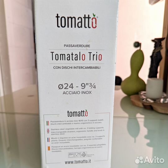 Протирка для овощей. делюкс Tomatto Италия
