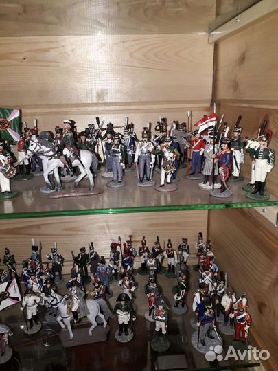 Оловянные солдатики времен 1812 года