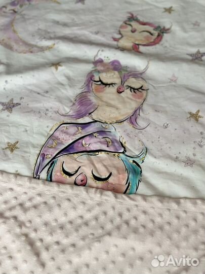 Покрывало плед на детскую кровать