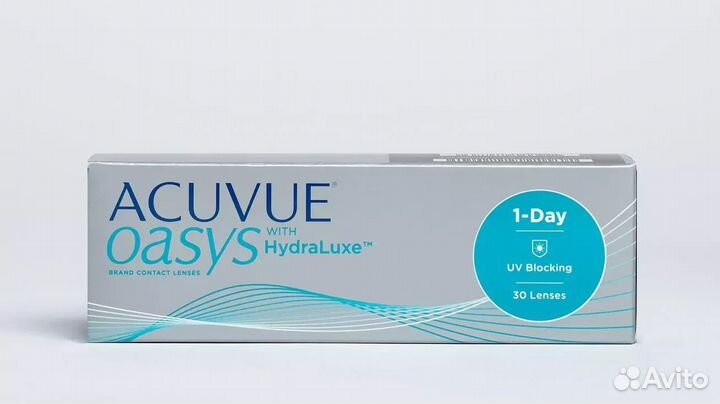 Линзы ежедневные acuvue oasys (17 блистеров)