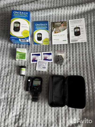 Глюкометр one touch select plus flex