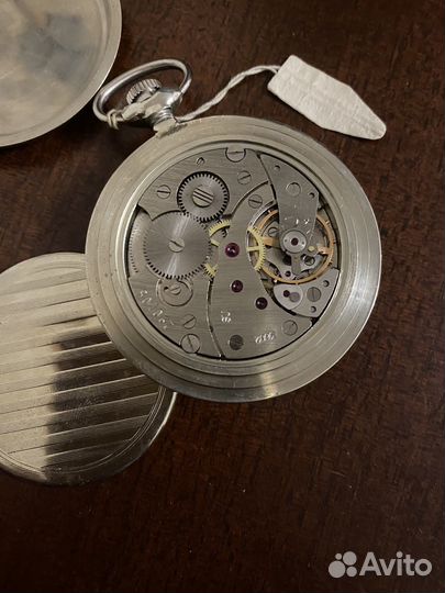 Карманные часы молния в отличном состоянии