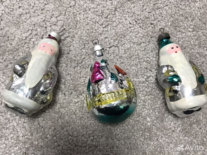 Елочные игрушки СССР