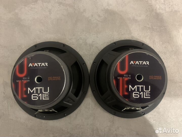 Динамики avatar mtu-61le