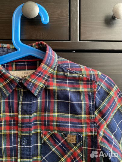 Рубашка hm, р. 110 см., на 4-5 лет