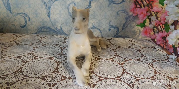 Фарфоровая собака СССР, лфз