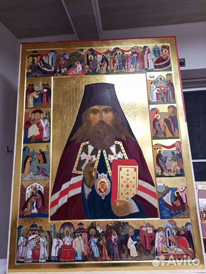 Женский монастырь. Писанные иконы на заказ