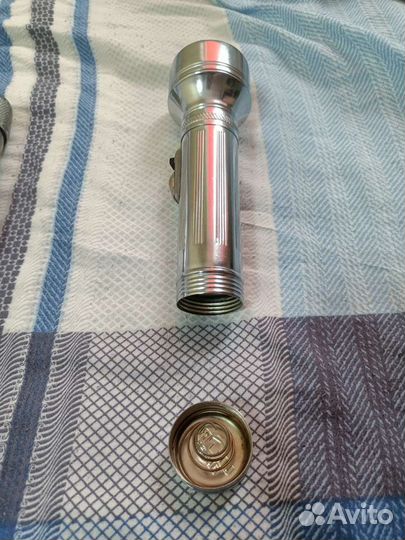 Фонарик ручной на акб и батарейках