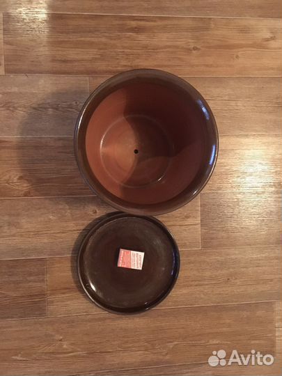 Горшок керамический большой