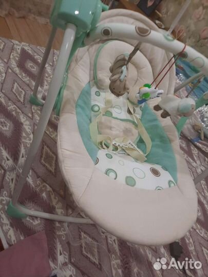 Детские электронные качели для новорожденных