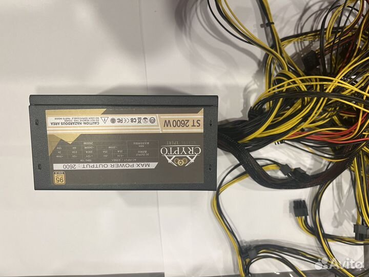 Блок питания 2600w Crypto Mining Xpert ST2600