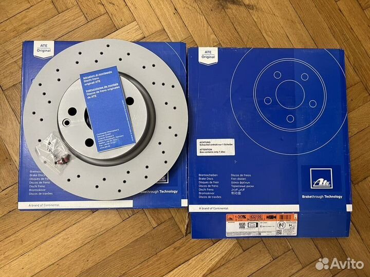 Диск тормозной Мерседес 212 204 Ате