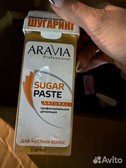 Сахарная паста/воск в катриджах/шпатель