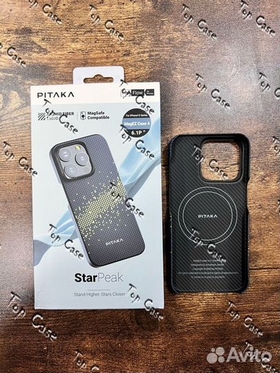 Чехол pitaka iPhone 15 Pro Milky Way