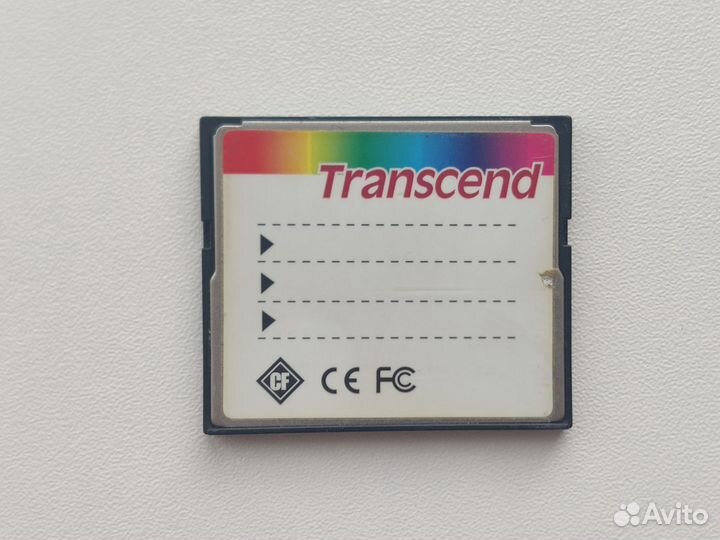 Карта памяти compact flash Transcend 4gb 133x
