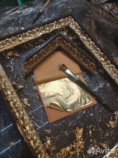 Золочение поталью, художник-реставратор