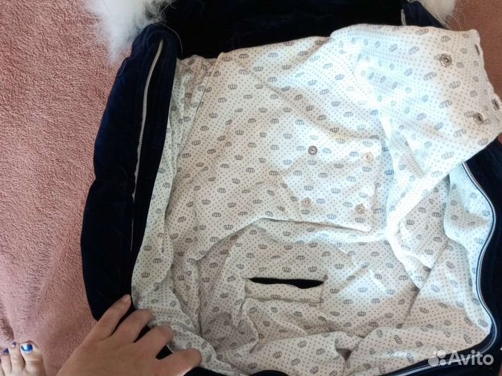 Конверт зимний натуральный