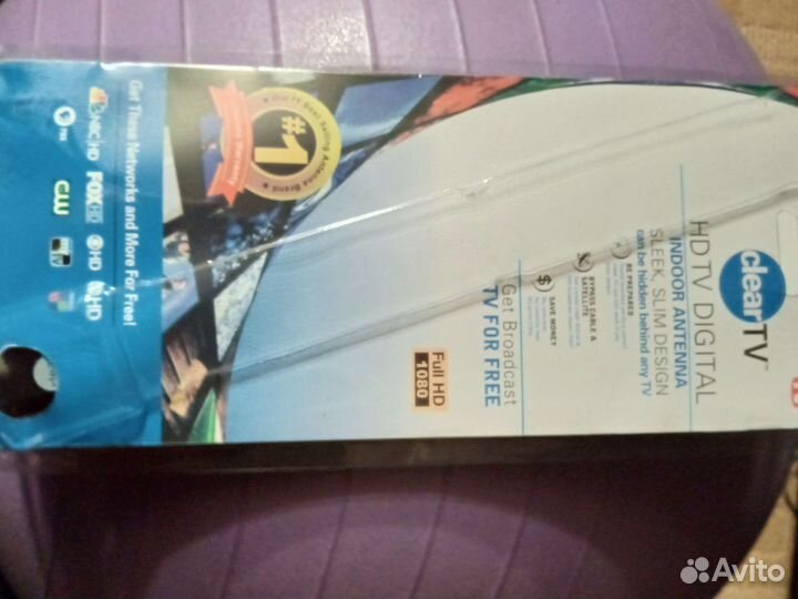 Антенна телевизионная clear TV HD TV digitai