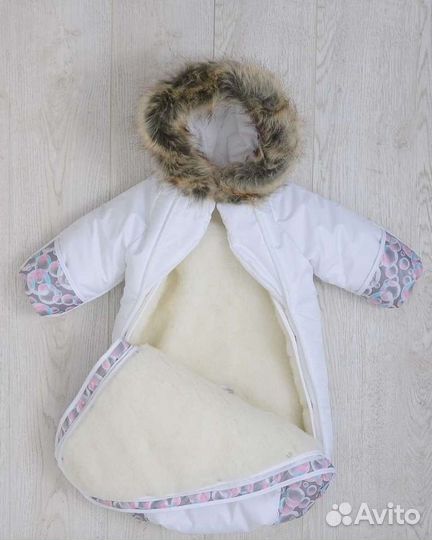 Конверт для новорожденного с ручками