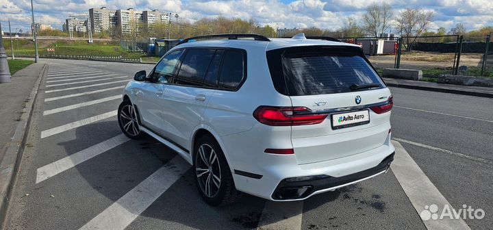 BMW X7 3.0 AT, 2019, 121 000 км