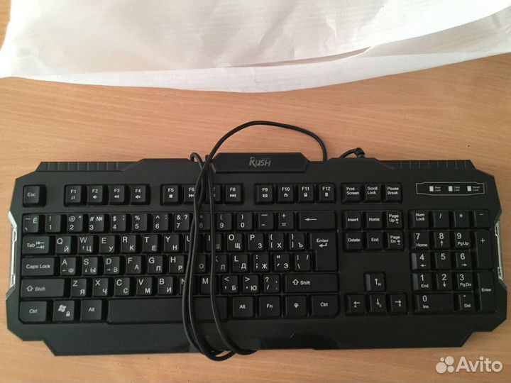 Игровая клавиатура мембранная Smartbuy rush