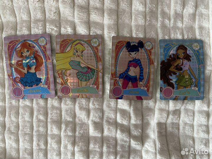 Лот карточек винкс winx 2024 года ur, ssr, sr, r