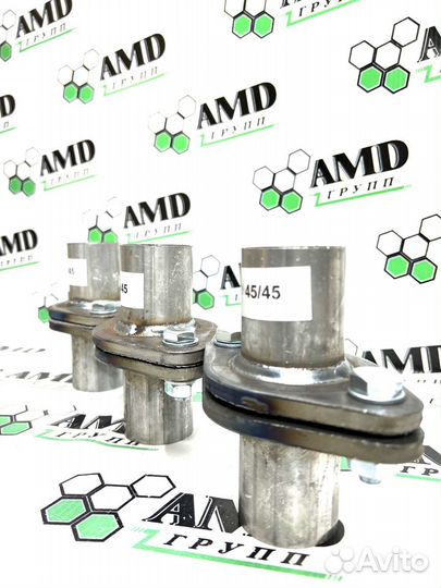 Фланец выхлопной системы 45-45 ремкомплект глушите