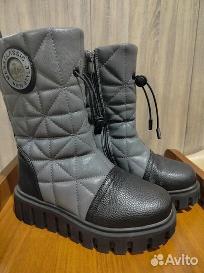 Сапоги зимние для девочки 32 размер