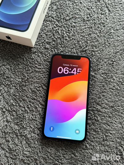 iPhone 12 64Gb Ростест Blue Sim+eSim