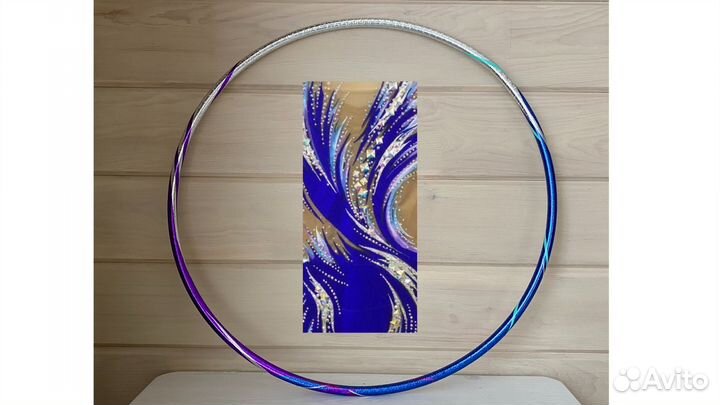 Обмотка обруча для художественной гимнастики